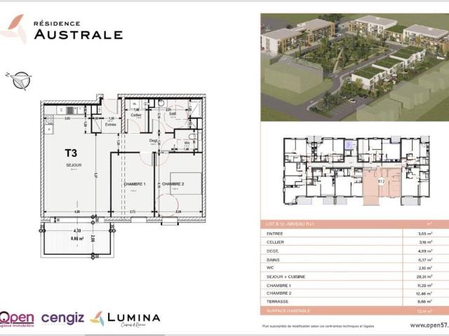 Appartement vente à Val-de-Briey, Cosnes-et-romain