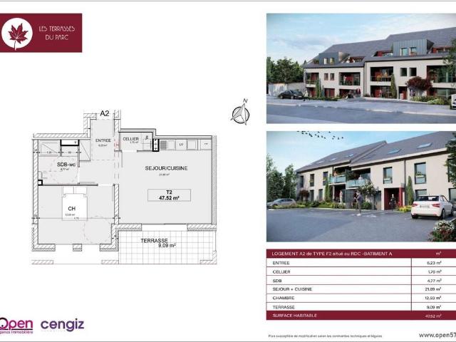 Appartement vente à Thionville, Distroff