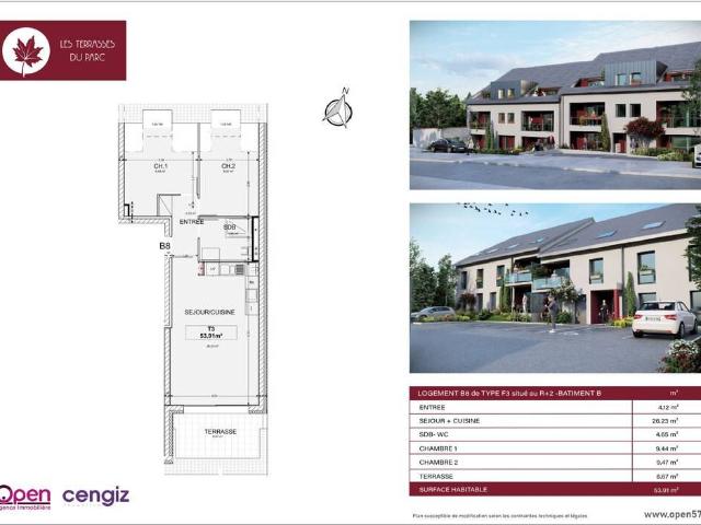 Appartement vente à Thionville, Distroff