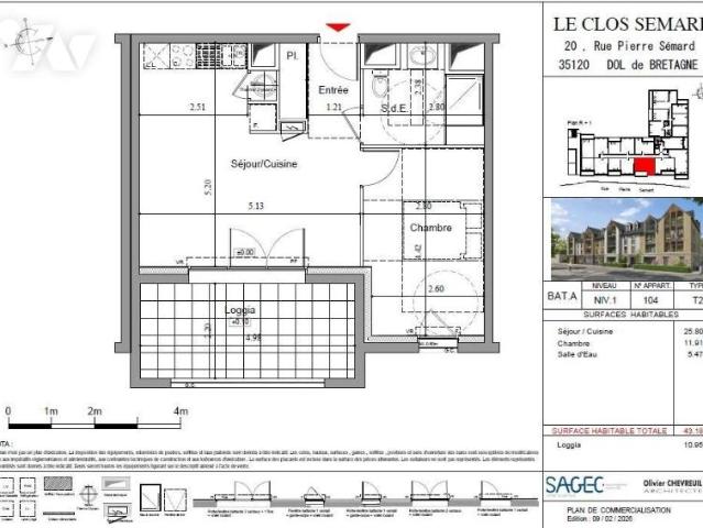 Appartement vente à Dol-de-Bretagne, Ille-et-Vilaine