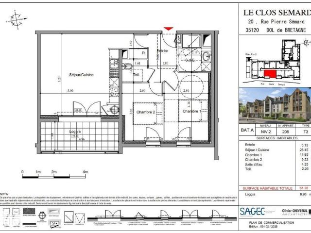 Appartement vente à Dol-de-Bretagne, Ille-et-Vilaine