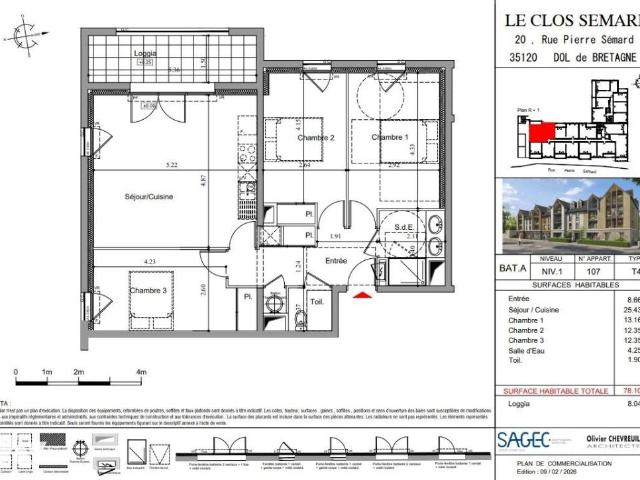 Appartement vente à Saint-Malo, Bretagne