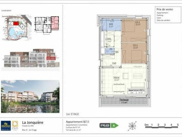 Appartement vente à Fosses-la-ville, Wallonie