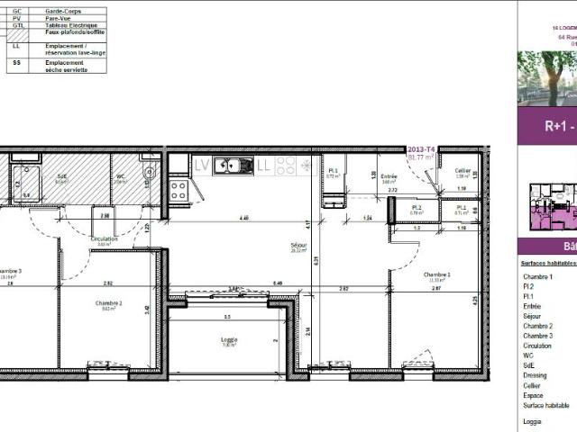 Appartement vente à Gex, Ain