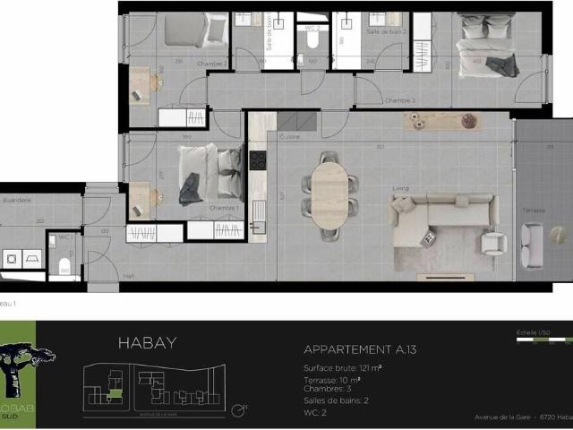 Appartement vente à Habay, Wallonie