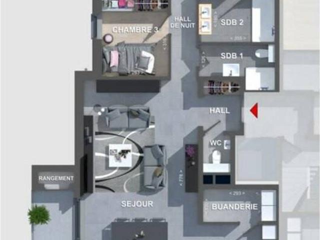 Appartement vente à Liège, Wallonie