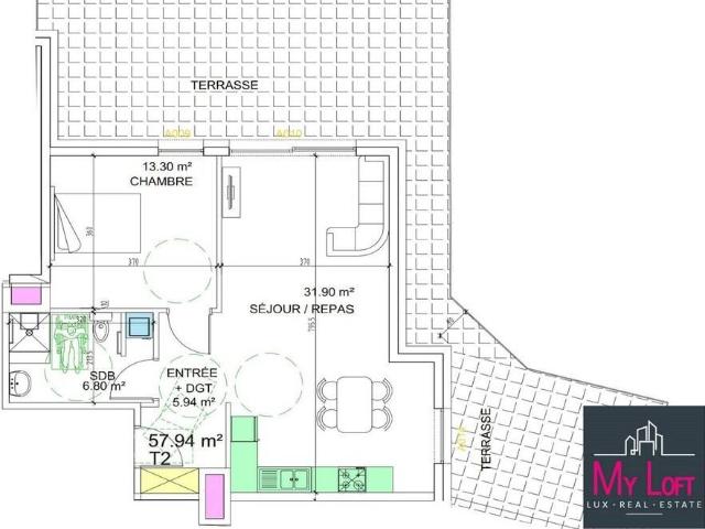 Appartement vente à Val-de-Briey, Mont-saint-martin