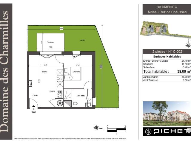 Appartement vente à Tours, Monts