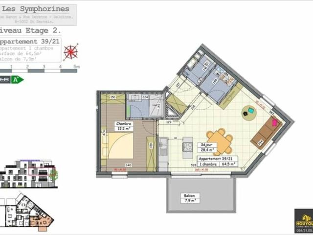 Appartement vente à Namen, Wallonie