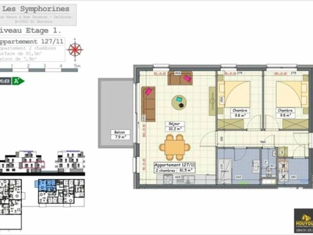 Appartement vente à Namen, Wallonie