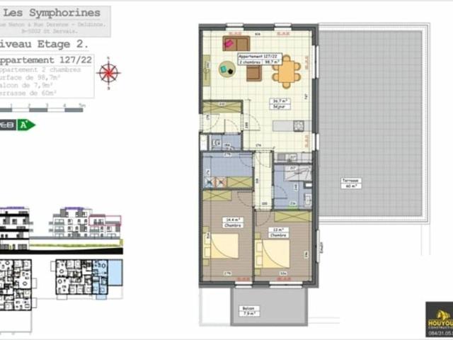 Appartement vente à Namen, Wallonie