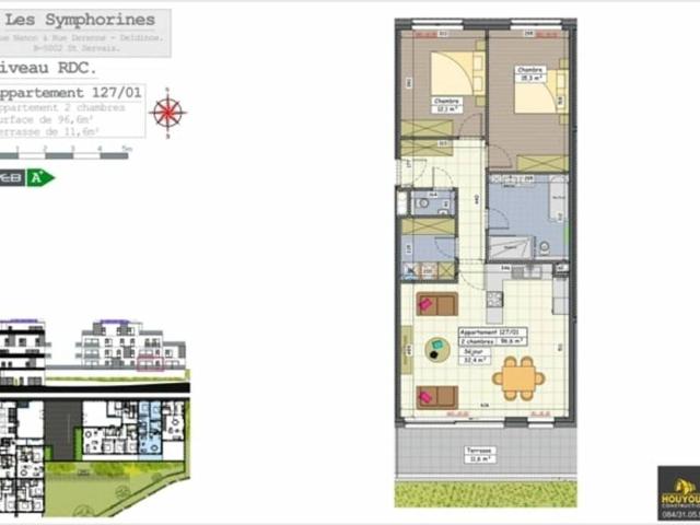 Appartement vente à Namen, Wallonie