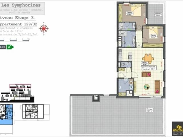 Appartement vente à Namen, Wallonie