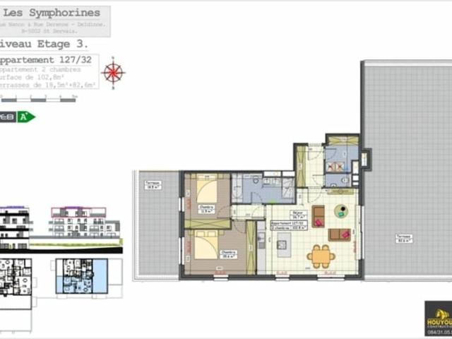 Appartement vente à Namen, Wallonie