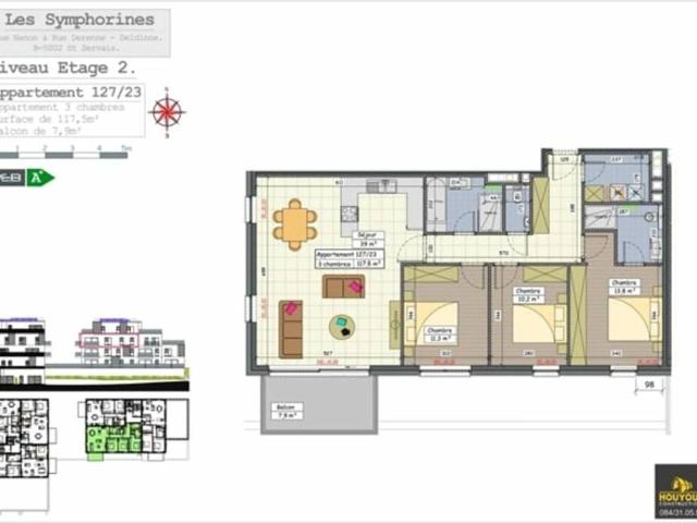 Appartement vente à Namen, Wallonie
