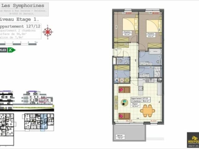 Appartement vente à Namen, Wallonie