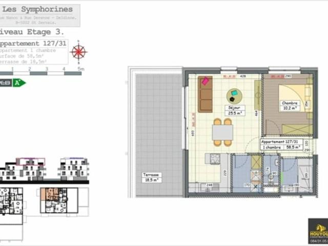 Appartement vente à Namen, Wallonie