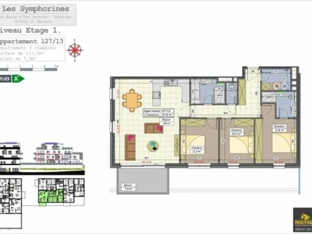 Appartement vente à Namen, Wallonie