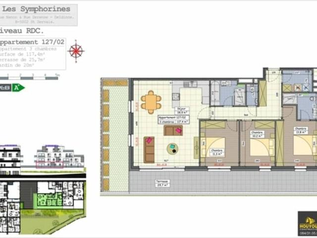 Appartement vente à Namen, Wallonie
