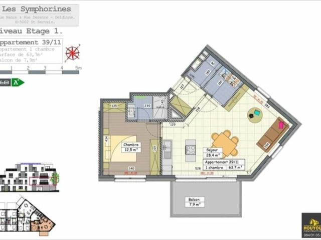 Appartement vente à Namen, Wallonie
