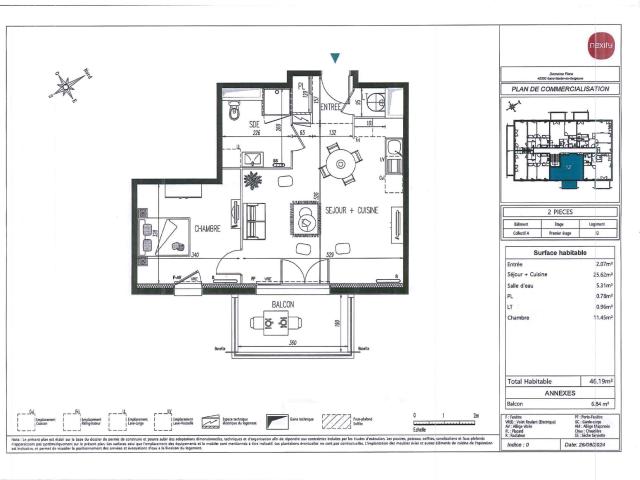 Appartement vente à Dax, Saint-martin-de-seignanx