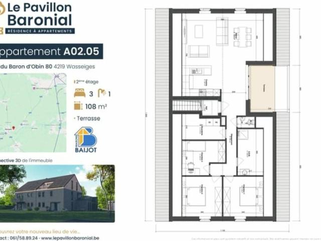 Appartement vente à Wasseiges, Wallonie