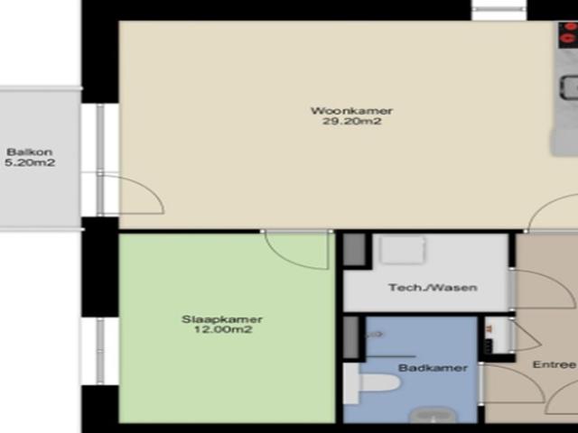 Appartement te huur in Stratum, Noord Brabant
