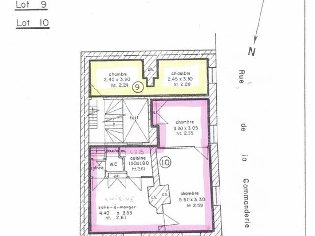 Appartement vente à Lunéville