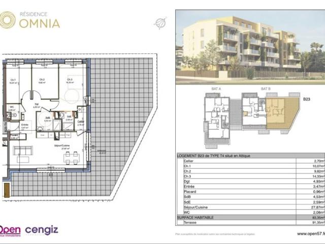 Appartement vente à Thionville