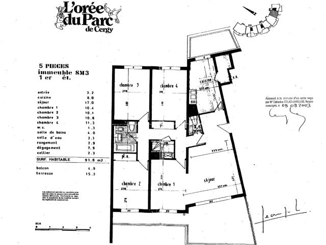 Appartement vente à Pontoise, Cergy