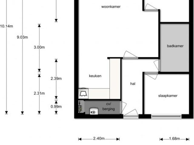 Appartement te huur in Tongelre, Noord Brabant