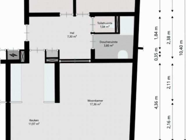 Appartement te huur in Centrum, Groningen