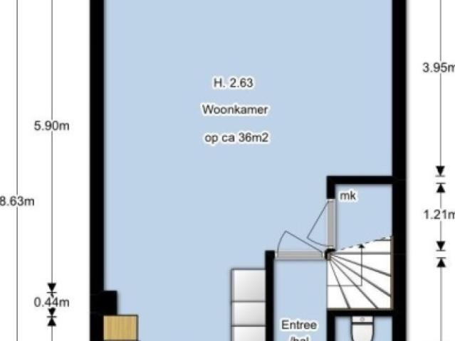 Appartement te huur in Zuiderheide, Noord Holland