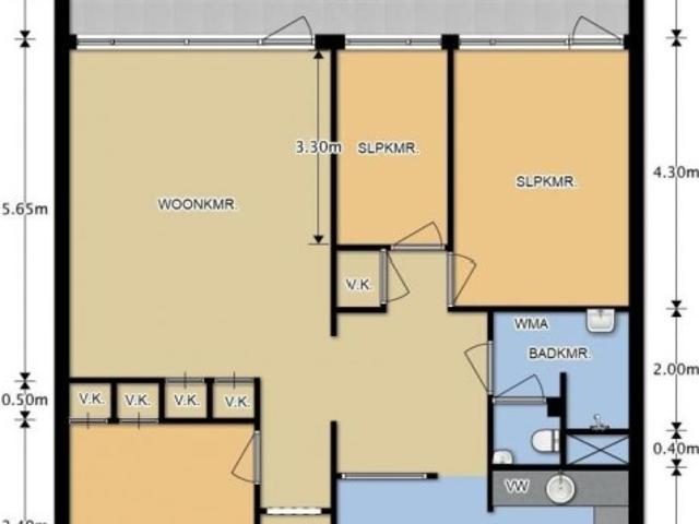 Appartement te huur in Merenwijk, Zuid Holland