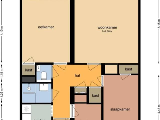 Appartement te huur in Jutphaas-Wijkersloot, Nieuwegein