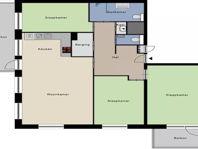 Appartement te huur in Zuid, Amsterdam