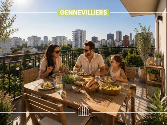Appartement vente à Nanterre, Gennevilliers