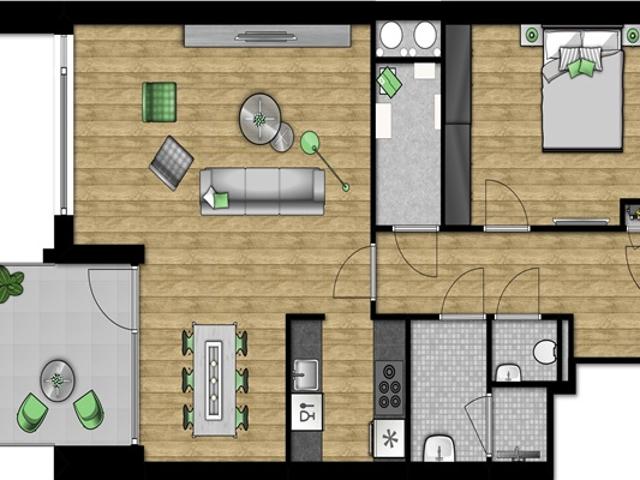 Appartement te huur in Europapark, Groningen