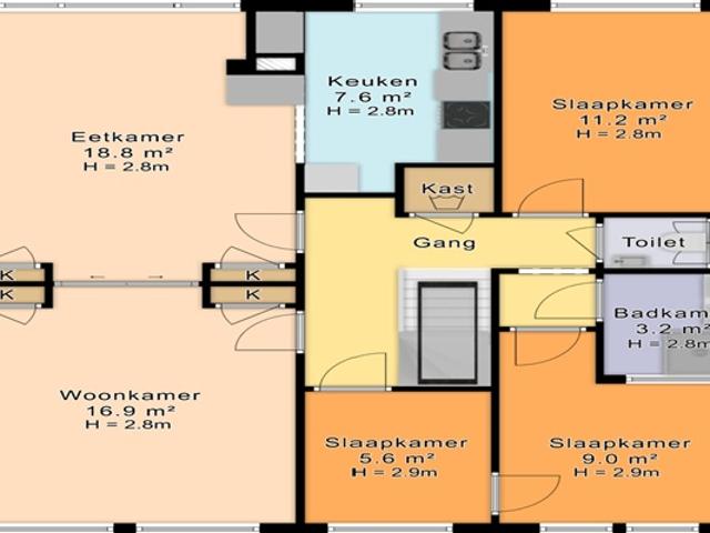 Appartement te huur in Bezuidenhout, Zuid Holland