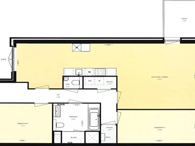 Appartement te huur in West, Bosch