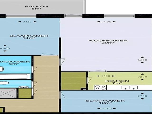 Appartement te huur in Zuid, Amsterdam