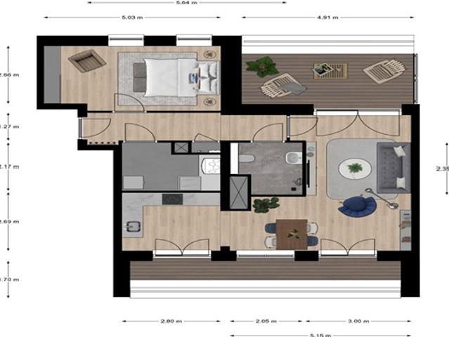 Appartement te huur in Binnenstad, Delft