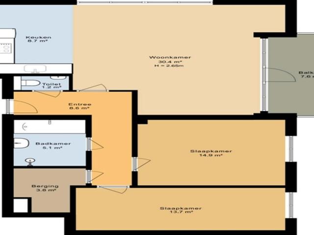 Appartement te huur in Noord, Amsterdam