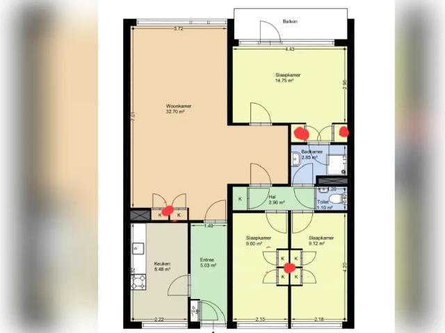 Appartement te huur in Oudorp, Noord Holland