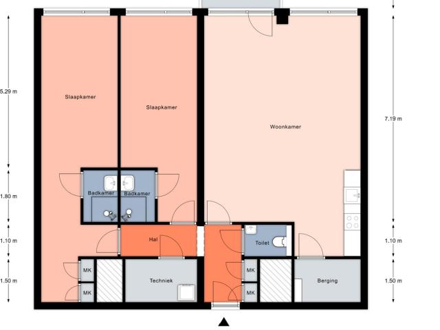 Appartement te huur in Almere