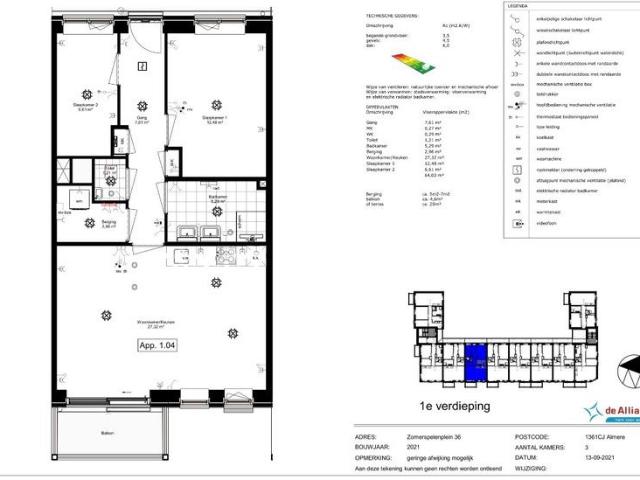 Appartement te huur in Almere-haven, Flevoland