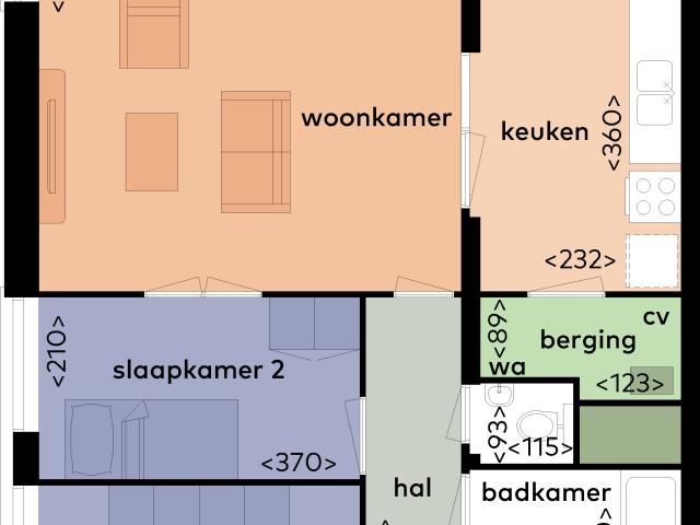 Appartement te huur in Sloten, Amsterdam