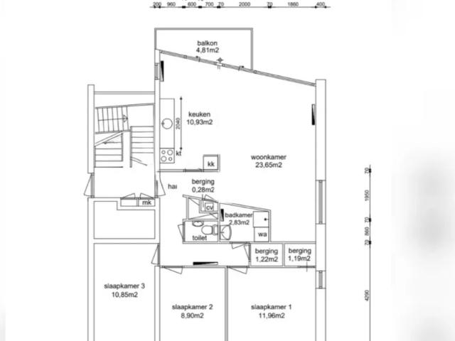 Appartement te huur in Emmeloord, Flevoland