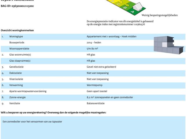 Appartement te huur in Watergraafsmeer, Amsterdam