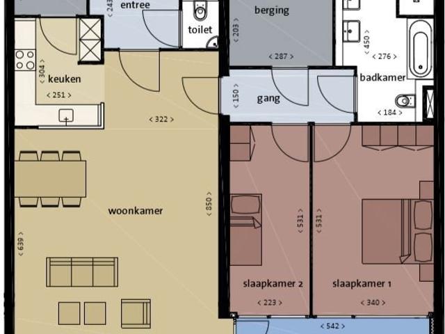Appartement te huur in Breda, Noord Brabant